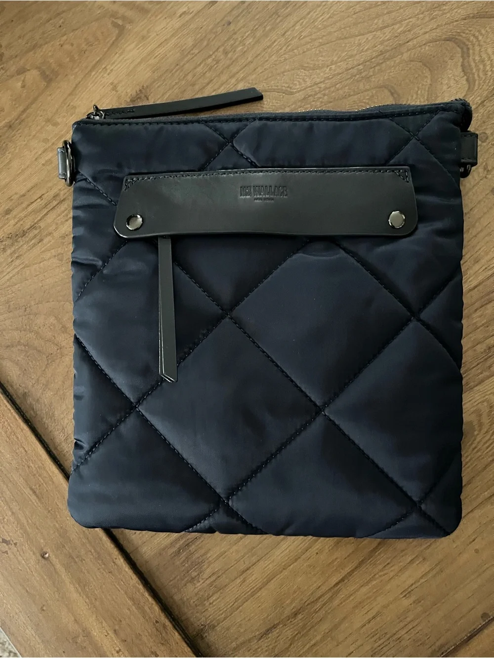 MZ Wallace Dawn Madison Flat Crossbody ~ excellent used condition - Picture 3 of 6